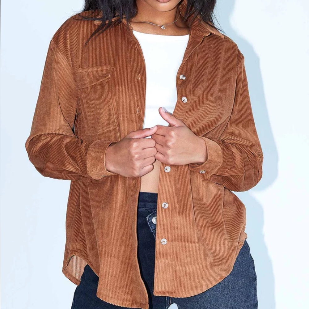 Princess Polly Rylan Shirt Brown